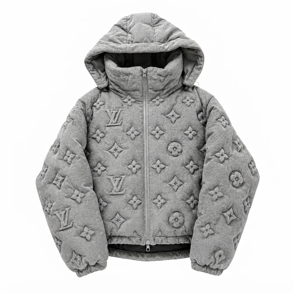 "LV" Puffer Coat